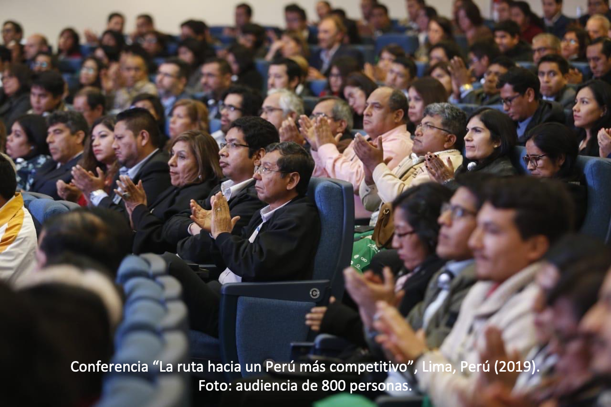 Conferencia “La ruta hacia un Perú más competitivo” (2019)